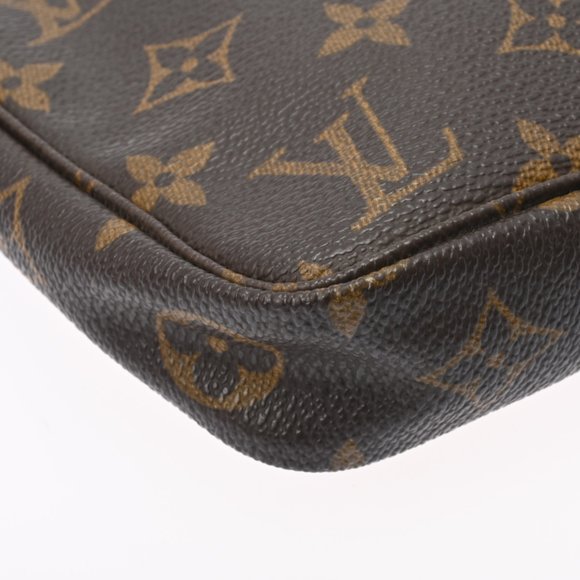 LOUIS VUITTON Monogram Pochette Accessoire Brown M51980 Women's Canvas - Picture 6 of 10